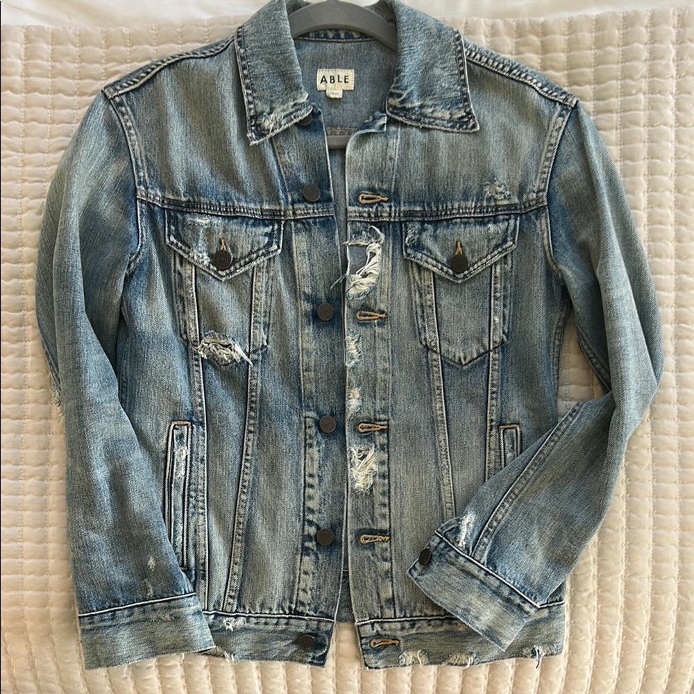 ABLE denim jacket - like new